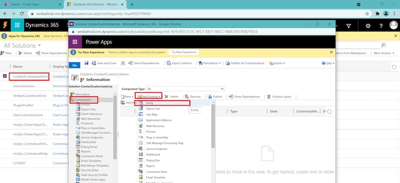How to Move CRM Customizations  between Dynamics 365 CRM Environments using classic mode and Power Apps Maker Portal.